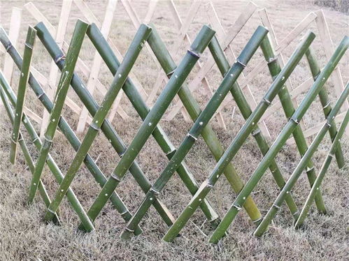 泰和竹围栏竹片篱笆竹篱笆pvc护栏仿竹节护栏